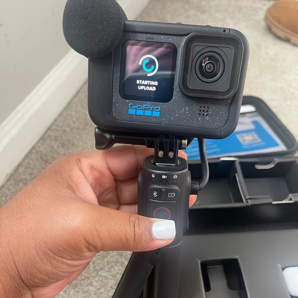 Go Pro Hero 12 Creator Edition Action Camera- Black (Creator Kit)
